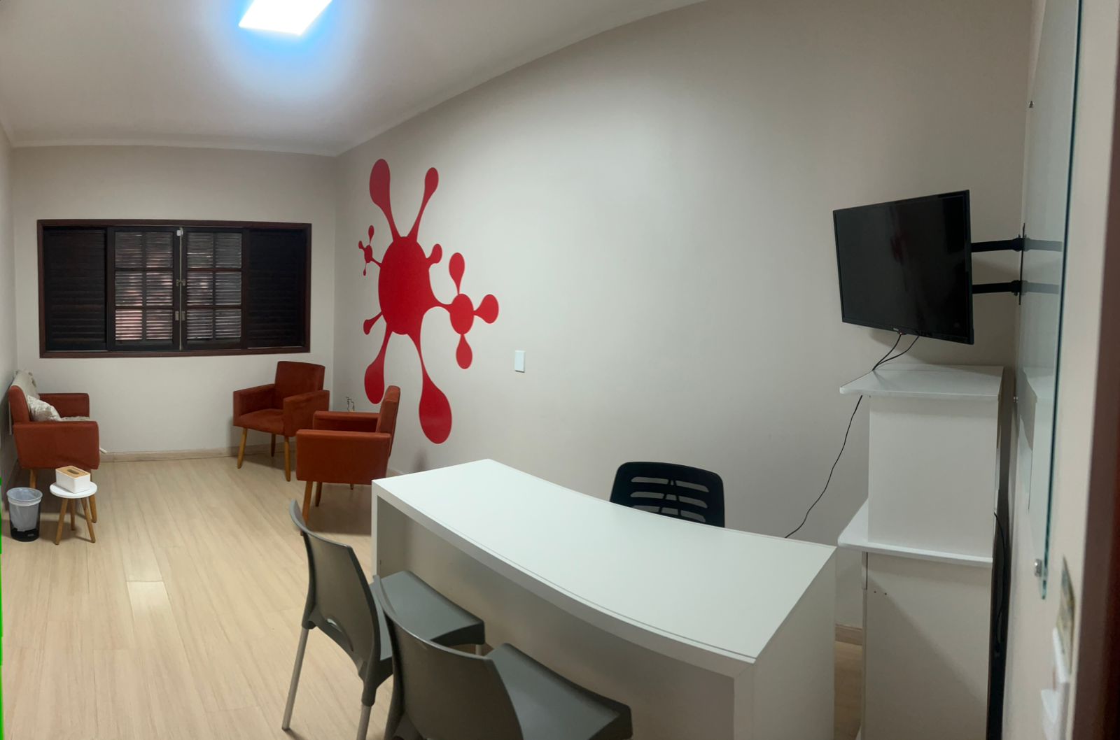 Sala de atendimento da Clínica Neurovitta